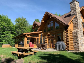 New Log cabin, Ski , SPA, Sauna Mille-Isles